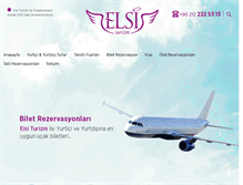 Tablet Screenshot of elsiturizm.com